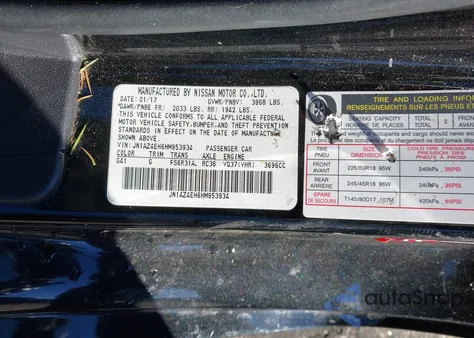 2017 Nissan 370Z from USA, damaged, VIN JN1AZ4EH6HM953934